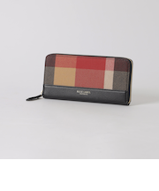 クレストブリッジチェックPVC長財布