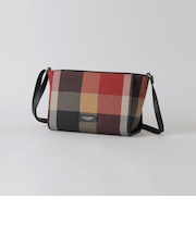 クレストブリッジチェックPVCミニショルダー