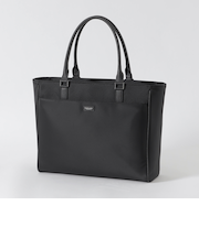 ナイロンコンビカルゼシャドークレストブリッジチェックビジネストートバッグ
