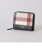 クレストブリッジチェックPVC二つ折り財布