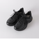 【渋谷店・WEB限定】【BLACK.lab】カルゼシャドークレストブリッジチェックコンビビブラムスニーカー