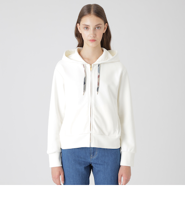 コンパクトソフト裏毛パーカー