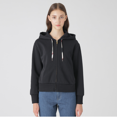 コンパクトソフト裏毛パーカー