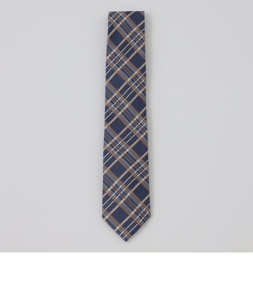 インポートアクセントペンチェックタイ