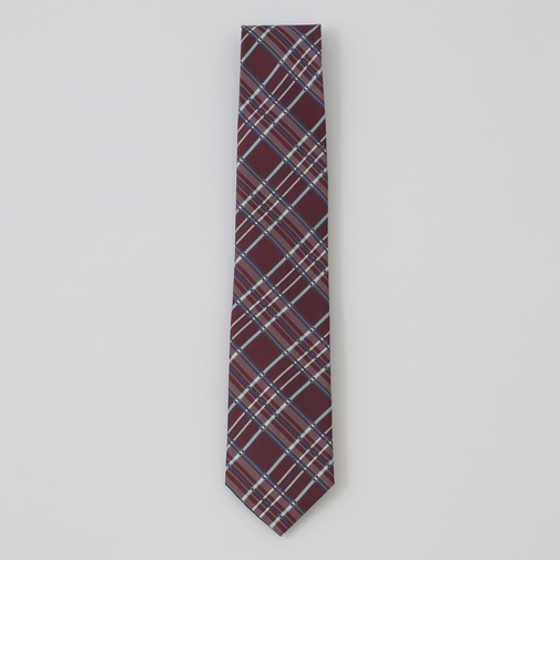 インポートアクセントペンチェックタイ