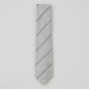 サテンブロックコンビチェックタイ