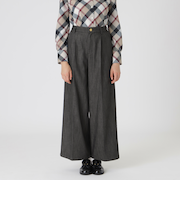 ハイウエストワイドパンツ