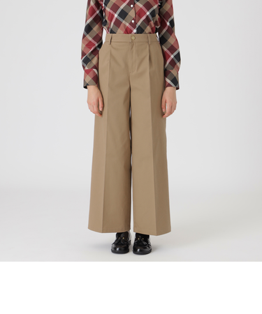 ハイウエストワイドパンツ