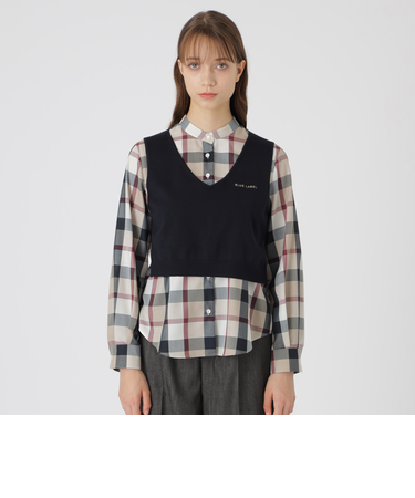 【WEB限定カラーあり】ベストコンビブラウス