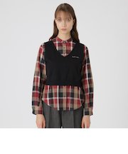 【WEB限定カラーあり】ベストコンビブラウス