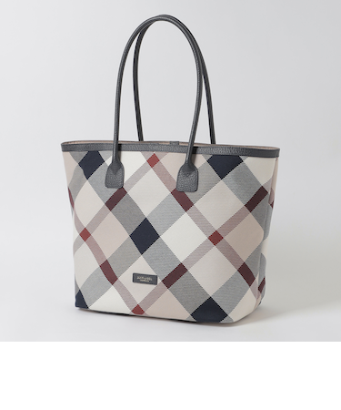 クレストブリッジチェックカルゼトートバッグ