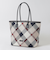 クレストブリッジチェックカルゼトートバッグ