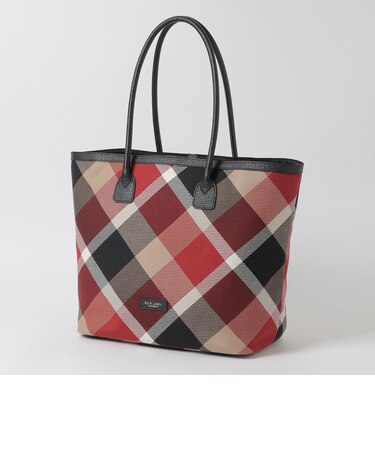 クレストブリッジチェックカルゼトートバッグ