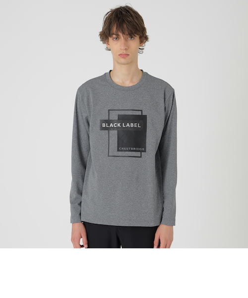 WEB・一部店舗限定】フェイクレイヤードチェックカットソー｜ブルー