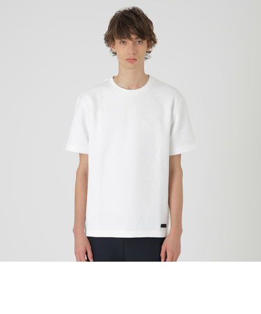 【BLACK lab.】ブリスターロゴジャカードTシャツ