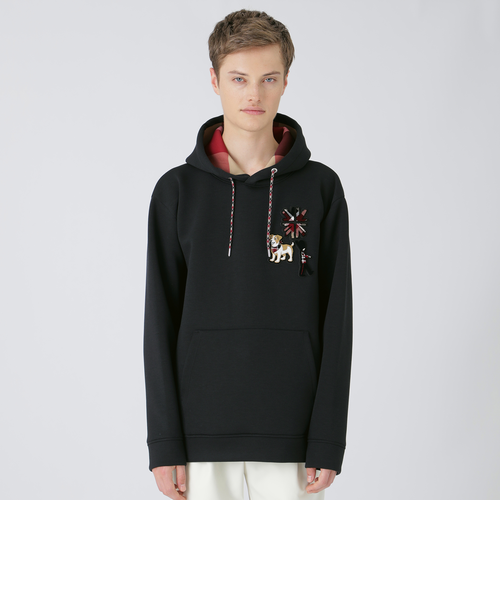 【美品】ブラックレーベルクレストブリッジ 豪華ワッペン スタジャン Mサイズ BLACK LABEL CRESTBRIDGE スタジャン 蜂ワッペン BLACK LABEL