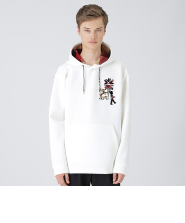 【一部店舗限定】ブリティッシュモチーフワッペンフーディー