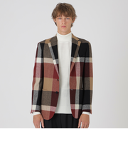 【10th ANNIVERSARY】プレミアムブリティッシュツイードクレストブリッジチェックジャケット