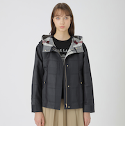 【はっ水】クレストブリッジチェックマウンテンパーカー