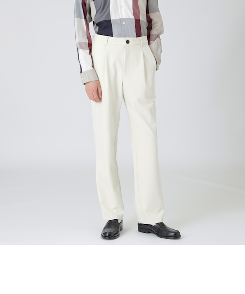360°ストレッチツイルワイドトラウザーズ