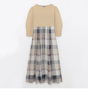 シフォンコンビドレス