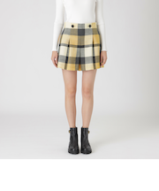 クレストブリッジチェックスラブプリペラキュロットパンツ