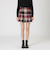 クレストブリッジチェックスラブプリペラキュロットパンツ