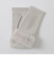 フィンガーレスファーグローブ