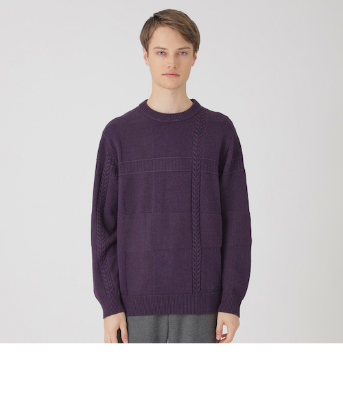 【美品】ブラックレーベルクレストブリッジ　カシミヤ　ニット　ピンク　LL　627 美品】ブラックレーベルクレストブリッジ カシミヤ ニット