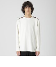 ショルダーチェックニットソー