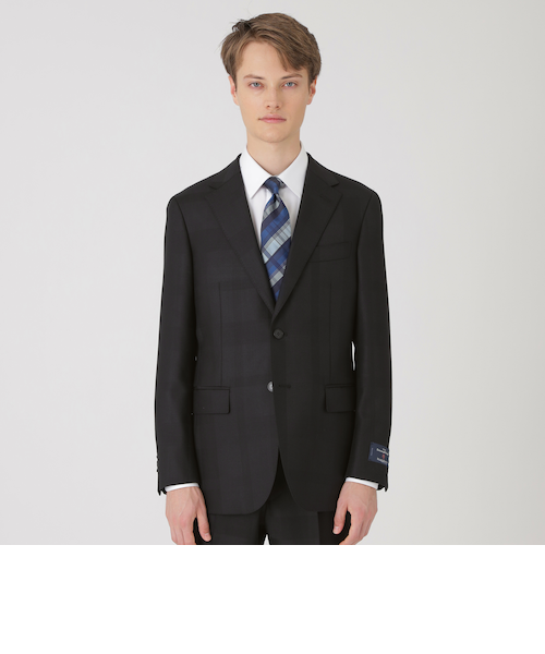 新品　ブラックレーベルクレストブリッジ　ネイビーチェックスーツ　40R ブラックレーベルクレストブリッジ BLACK LABEL CRESTBRIDGE ライト