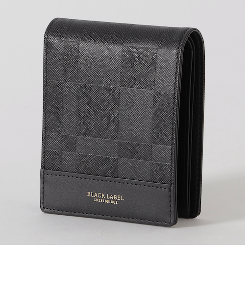 【新品・箱ショップ袋付】ブラックレーベル クレストブリッジ エンボスレザー長財布 新品・箱ショップ袋付】ブラックレーベル クレストブリッジ