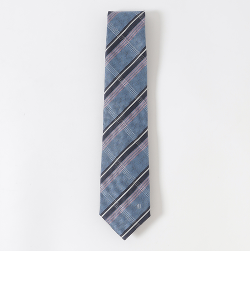 ヘリンボーンチェックタイ