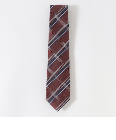 ヘリンボーンチェックタイ