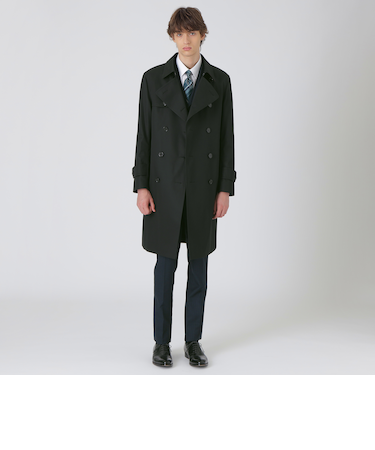 【一部店舗限定】by CRAFTSMAN コットンベンタイルダブルトレンチコート