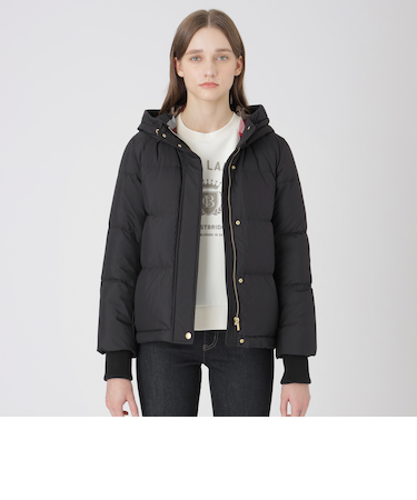 ハイマルチピーチタフタショートダウンコート