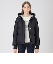 ハイマルチピーチタフタショートダウンコート