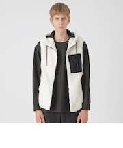 【BLACK lab.】シャドーチェックボアベスト