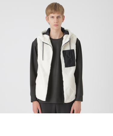 【BLACK lab.】シャドーチェックボアベスト