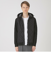 ファブリックコンビニットブルゾン