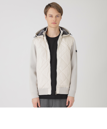 ファブリックコンビニットブルゾン