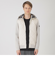 ファブリックコンビニットブルゾン