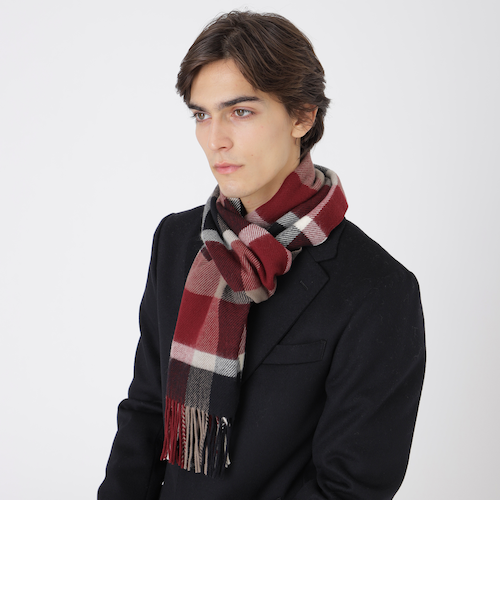 クレストブリッジチェックマフラー｜ブルーレーベルブラックレーベル