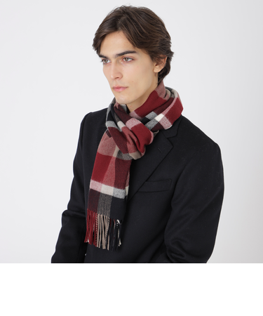 クレストブリッジチェックマフラー