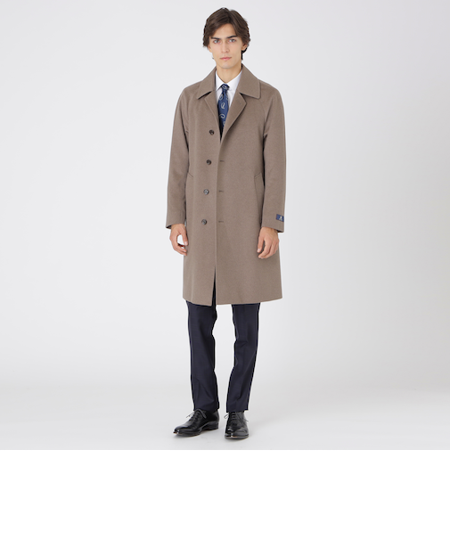 【一部店舗限定】by CRAFTSMAN COLOMBOカシミヤビーバーバルマカーンコート