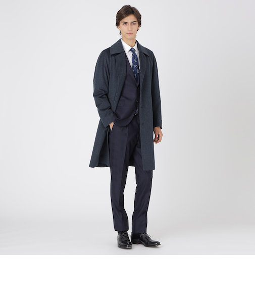 【一部店舗限定】by CRAFTSMAN COLOMBOカシミヤビーバーバルマカーンコート