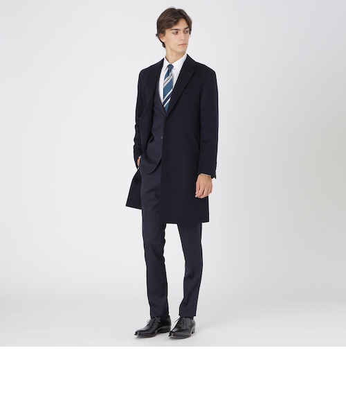 メルトンチェスターコート｜ブルーレーベルブラックレーベルクレスト