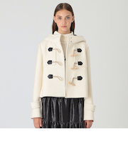 ツイルメルトンショートダッフルコート