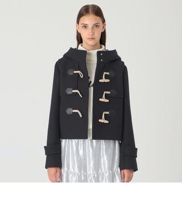 ツイルメルトンショートダッフルコート