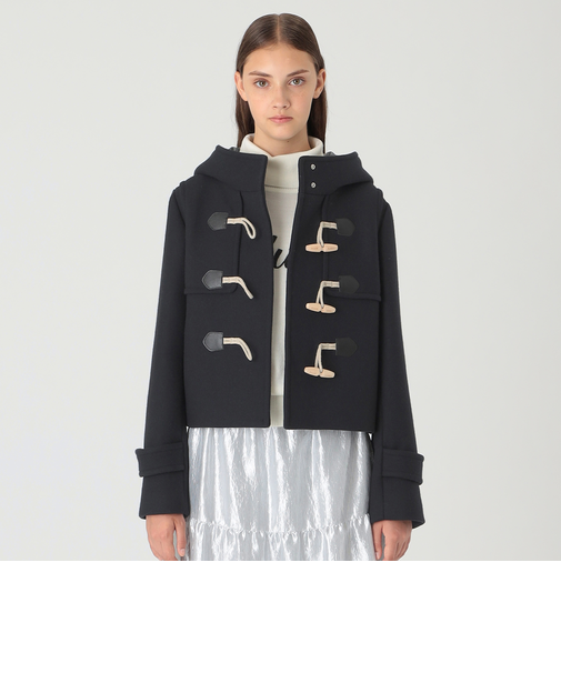 ツイルメルトンショートダッフルコート